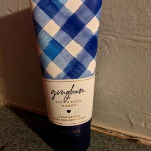 BBW Gingham Full Size Body Cream
